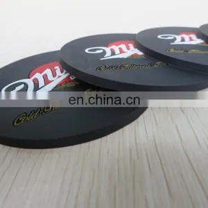 Cheap Soft Pvc Beer Coaster With Logo thumbnail-3