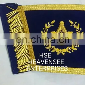 MASONIC REGALIA GRAND LODGE PAST MASTER CUFF'S BLUE thumbnail-4