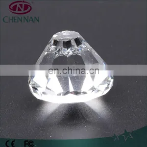 Faceted Clear Crystal Chandelier Ball Beads Crystal Ball Pendants thumbnail-3