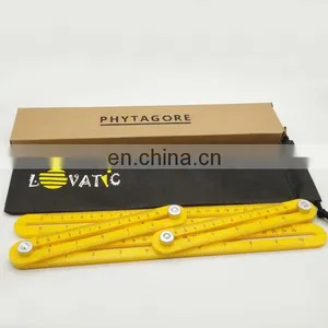 Different Packing Metal Knobs Template Tool High Quality Angleizer Ruler thumbnail-2