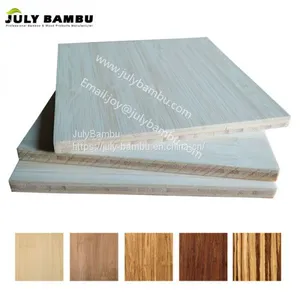 JulyBambu 100% Solid Bamboo Board Natural 6 to 12mm Bamboo Panel for Table Top thumbnail-5