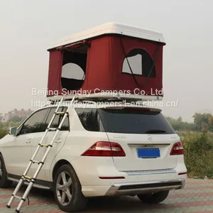Outdoor Hard Shell Auto Car Roof Top Tent for Camping and Hiking thumbnail-1