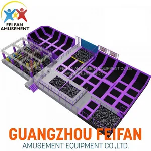 Large Safety Net Indoor House Trampoline Park Prices for Kid thumbnail-1
