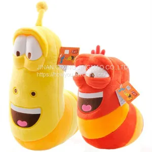 Hilarious Bug, Doll, Larva, Stinky, Slug, Funny, Small Yellow Caterpillar Plush Toy Manufacture thumbnail-1