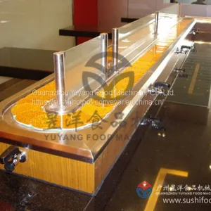 Sushi Bar Conveyor Belt Sushi Conveyor Belt System - Supplier: Michaeldeng@gdyuyang.com thumbnail-1