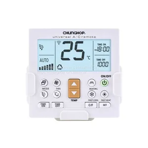 K-650E New LCD Universal Air Conditioner Remote Control LED Backlit Wall Mounted AC Control thumbnail-1