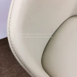 Modern Ash Solid Wood Dining Chair With Velvet Fabric Cushion thumbnail-3
