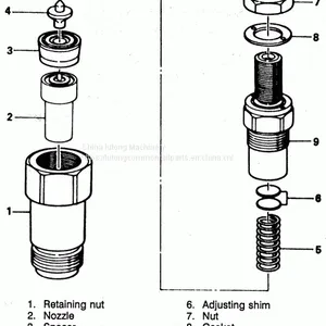 OT Fuel Injector for IVECO 0 445 110 317 DLLA82P1773 for NISSAN DK4A /JINBEI thumbnail-1