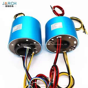 JARCH 10 Poles Rotary Joint Wind Turbine Slip Ring for Control and Data Transmission thumbnail-1