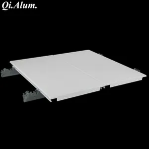 500*500 mm Pvc Acoustic Ceiling Tiles Price Tile Prefabricated Panels thumbnail-4
