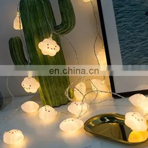 Solar Led Cloud Christmas String Lights Garden Home Holiday Lighting Indoor Outdoor Party Decorative Waterproof Fairy Light thumbnail-2