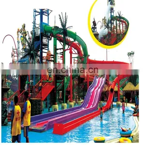 Water Park Water Slide for Adult+covered Fiberglass Water Slide thumbnail-4