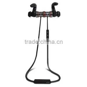 Durable Aluminium Wireless Bluetooth Sport Earphone Newest Top Bluetooth Chip thumbnail-3