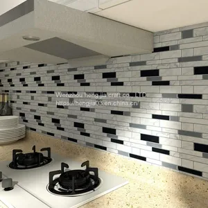 10 the Ceramic Tile Splash Plate, Strip or Vinyl 3 d Adhesive Sticker is Suitable for Ceramic Tile, Marble Mesa of Kitchen, Bathroom, 77 thumbnail-3
