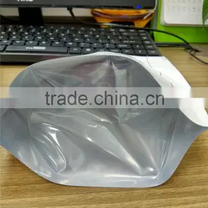 Aluminum Foil Metalized Stand up Zipper Pouch for Sports Energy Food With Valve thumbnail-5
