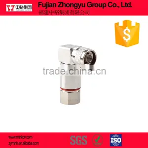 1/2 In Flexible Coaxial Cable N Male Right Angle Connector thumbnail-1