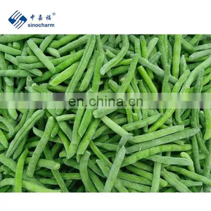Sinocharm Xiamen Diameter 8-10mm Frozen Green Beans IQF Whole Green Beans thumbnail-1