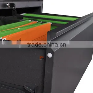 Office White Steel Lateral Fie Cabinet thumbnail-3