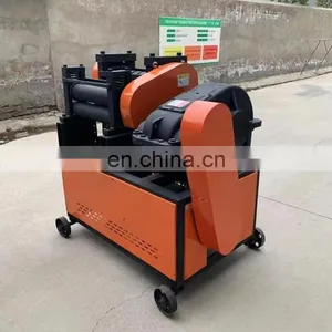 High Quality Small Scrap Rebar Straightening Machine for Sale thumbnail-5