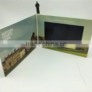 2016 Newest Invitation Video Brochure Card/ Lcd Video Greeting Card Oem, Promotion Digital Lcd Video Business Card thumbnail-6