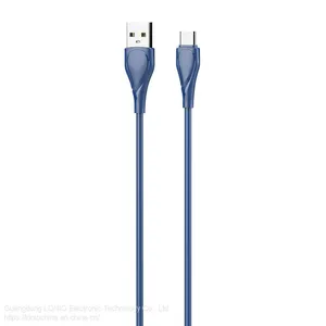 LDNIO LS612 ABS Material 25W USB Micro, For Iphone Type-c Fast Charging Data Cable 2M thumbnail-4