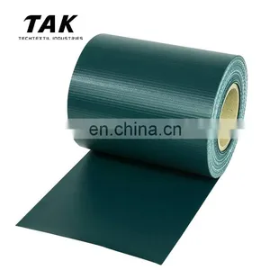 TAK Brand Garden Privacy Protection 19cm*35m 450gsm Pvc Tarpaulin Screen Strip Fence Tarp in Rolls thumbnail-4