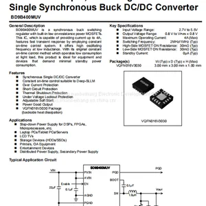 BD9B400MUV-E2 DC-DC Power Chip ROHM Original Stock thumbnail-1