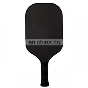 Pickleball Paddle With Graphite Edgeless Pickleball Paddle Custom Logo and USAPA Approved Raw Carbon Fiber Pickleball Paddle thumbnail-1