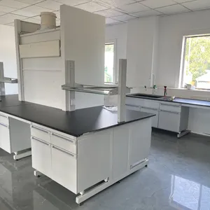 Steel-Wood Central Laboratory Workbench thumbnail-2