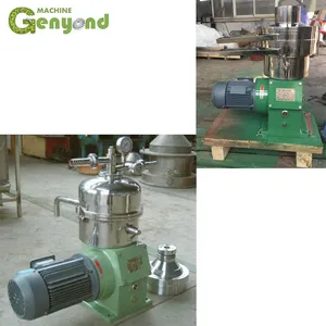 Shanghai Factory Small Industrial Milk Cream Fat Separating Equipment Skimmed Milk Disc Stack Centrifuge Separator Machine thumbnail-4