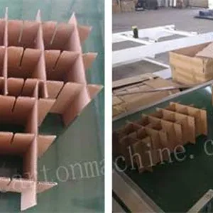Automatic Partition Assembler Corrugated Box Inserter Machine thumbnail-4