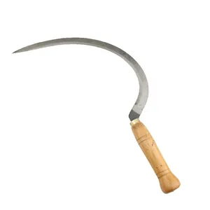 Carbon Steel Farming Sickle Sickle Farm Tool Sickle Farming Tool for Agriculture Grass Cutting and Harvest Use thumbnail-1