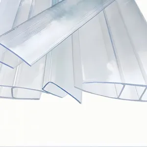 Plastic Hollow End Cap Polycarbonate Connection SN02 Snap Cap for Connection 16mm Polycarboante Sheet thumbnail-5