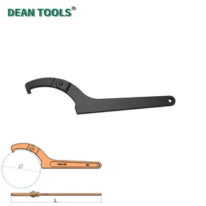 Hook Wrench, Adjustable Hook Spanner Wrenches,C Hook Wrench,Adjustable Configuration Wrench thumbnail-3