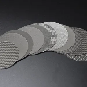 Sintered Wire Mesh 5-Layer Composite Plate 150 Micron for Gas Diffusion thumbnail-1