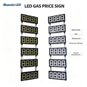 Manufacturer Customization Outdoor Gas Led Screen Price Outdoor Led Numbers Display Boards for Sale for Sale thumbnail-3