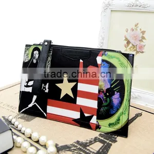 Flog Star Printing Clutch Women Handbags Shoulder Messenger Bag Crossbody Bags thumbnail-2