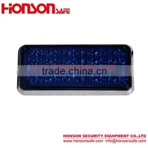 Rectangle LED Emergency Vehicle Grille Surface Mount Lighthead Warning Light HG-002 thumbnail-1