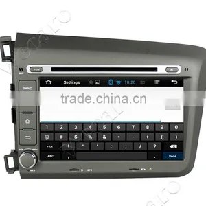 Wecaro Android 4.4.4 Car Gps Navigation Dashboard Placement 8" Usb Aux Interface for Honda Accord Civic BT Gps 3g TV 2012 2013 thumbnail-4