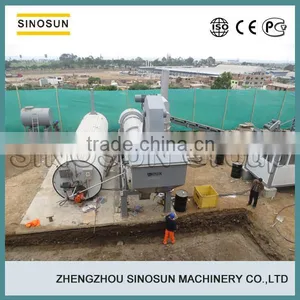 Hot Selling CAP20,CAP40,CAP60,CAP80 Continuous Drum Asphalt Mixing Equipment thumbnail-3