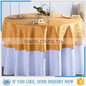 Hot Selling Rosette Table Cloth High Bar Cocktail Table Cloth for Wedding With Great Price thumbnail-1