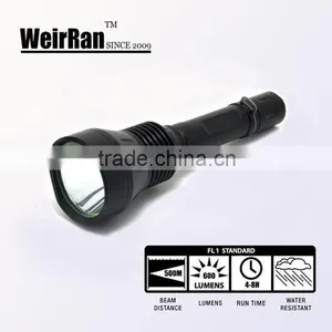 (120253) China Wholesale Waterproof Aluminum Alloy T6061 Rechargeable Torch Light thumbnail-1