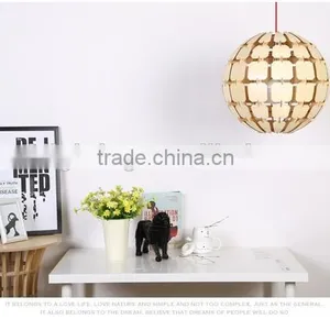 Hot Sale Wood Art Decor Pendant Pine Cone Lamp Wood Chandelier Light JK-8005B-31 LED Pendant Light thumbnail-1