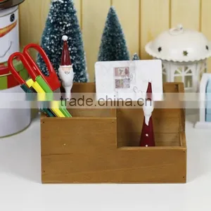 Wooden Zakka Storage Box, Organizer, Wooden Desk Table Organizer, Zakka Storage Box for Office Use thumbnail-3