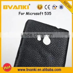 Celulares 2016 Back Cover For Nokia Lumia 535,Universal Leather Phone Cover Metal Case For Microsoft Lumia 535 Shockproof thumbnail-5
