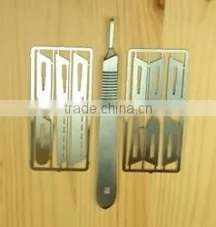 Diagnostic Scalpel Handles With Blades/Surgical Instruments Best Quality thumbnail-1
