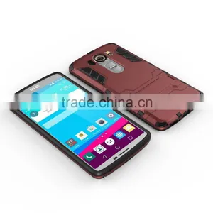 TPU+PC Back Case For LG V10 F600 With Phone Stands Hard Case With Stents MT-4788 thumbnail-6
