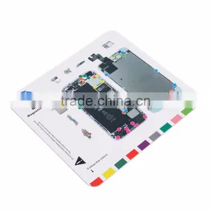 Professional Magnetic Screw Mat Technician Repair Pad Guide For IPhone 5 5S thumbnail-4