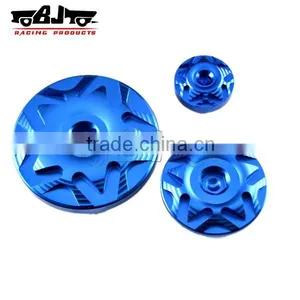 BJ- ECP-001 Hot Sale Aluminum Blue Camshaft Engine Cover Plug Car Racing Parts thumbnail-1
