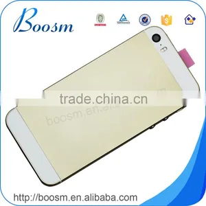 High Quality Top Sale Replacement Spare Parts for Iphone 5s Housing,gold Metal Cover for Iphone 5s Back Cover thumbnail-1